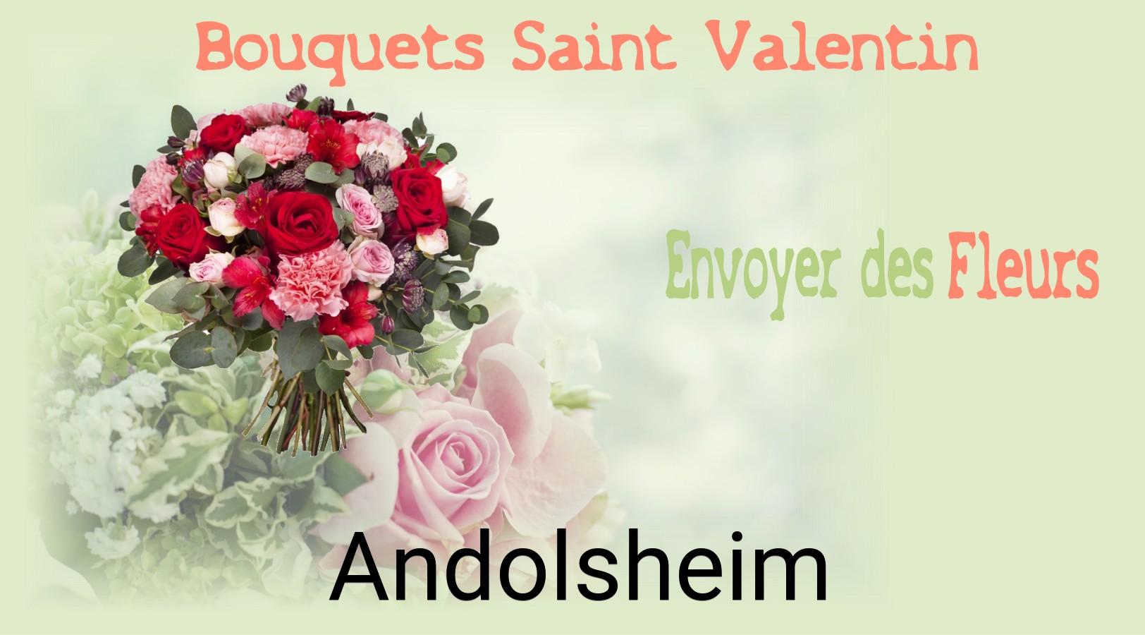 Roses de Saint-Valentin livrées à Andolsheim